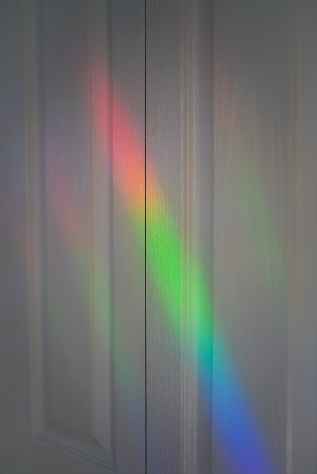 Little Moon Suncatcher - Rainbow Decal
