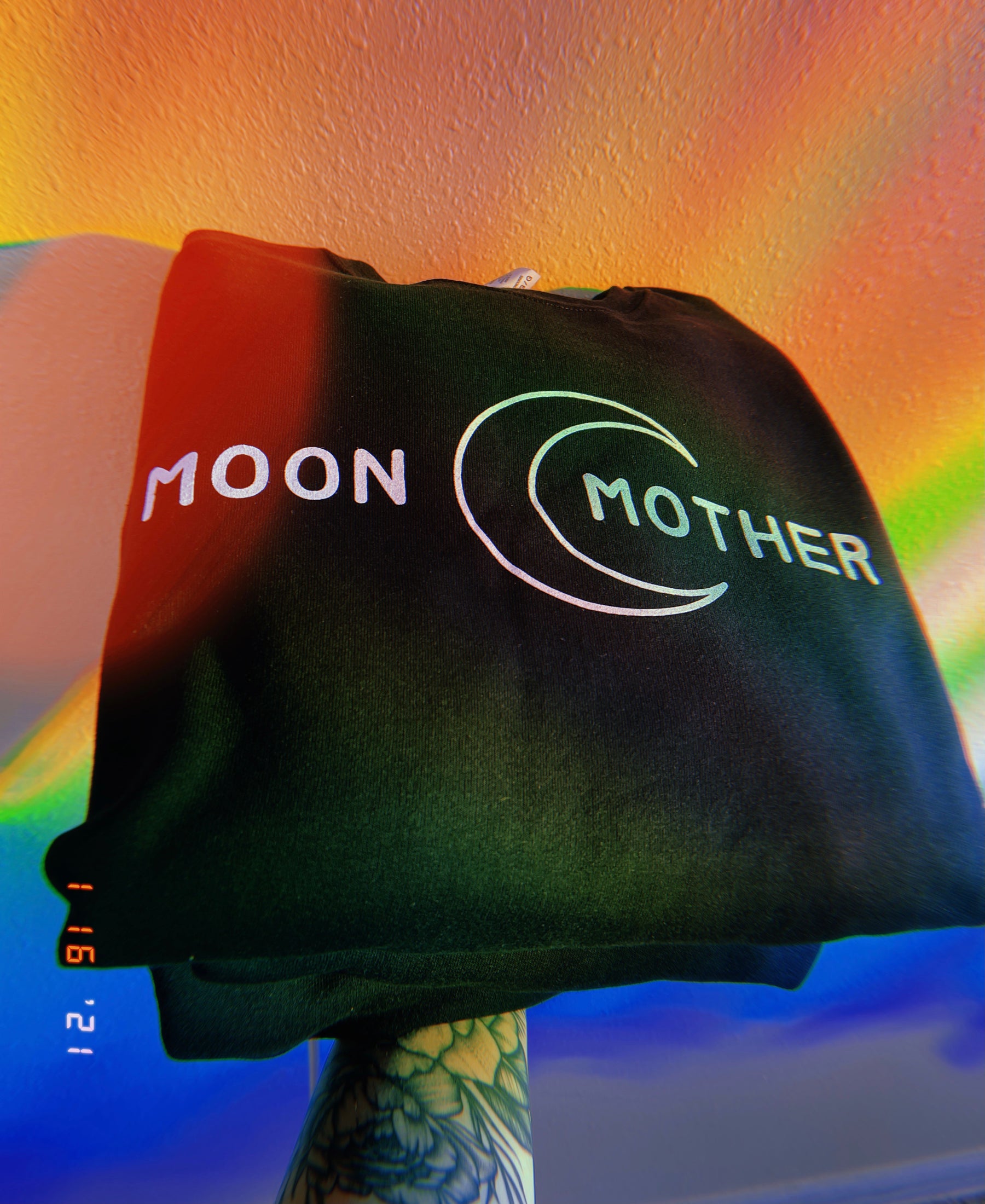 Moon Mother Sweatshirt - Black