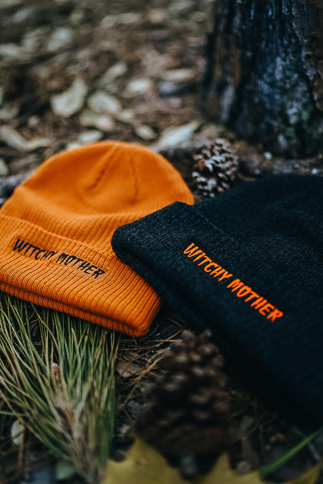 Autumn Witchy Mother Beanie