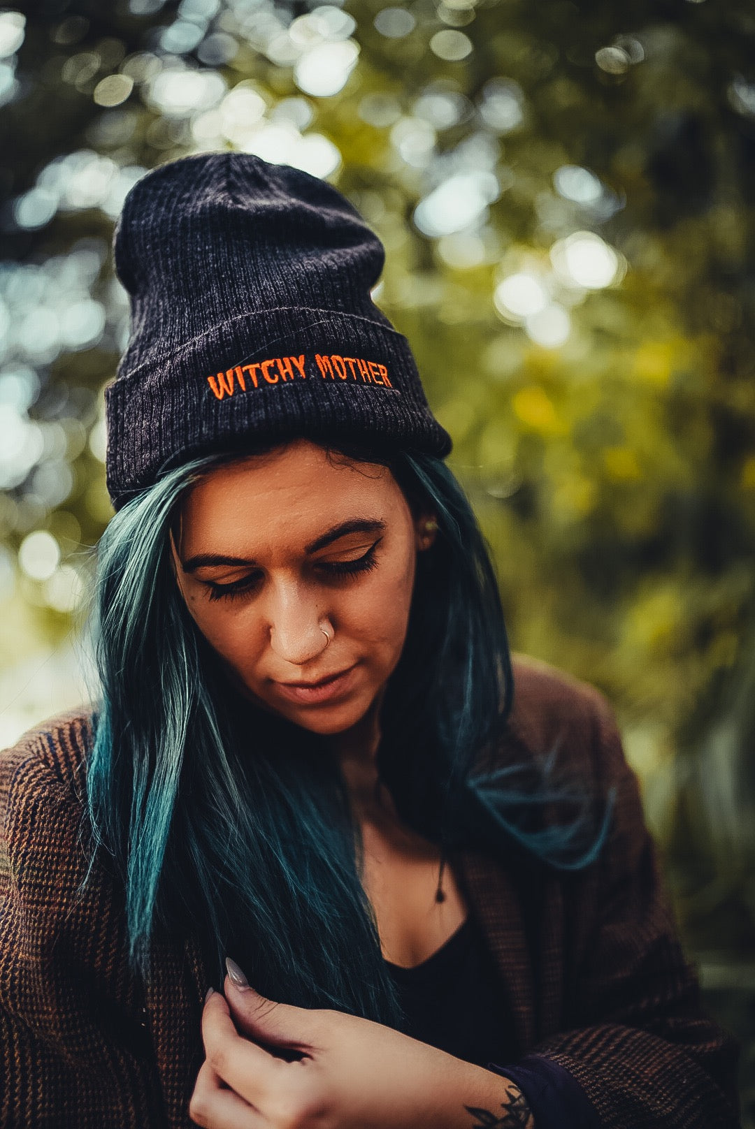 Halloween Witchy Mother Beanie