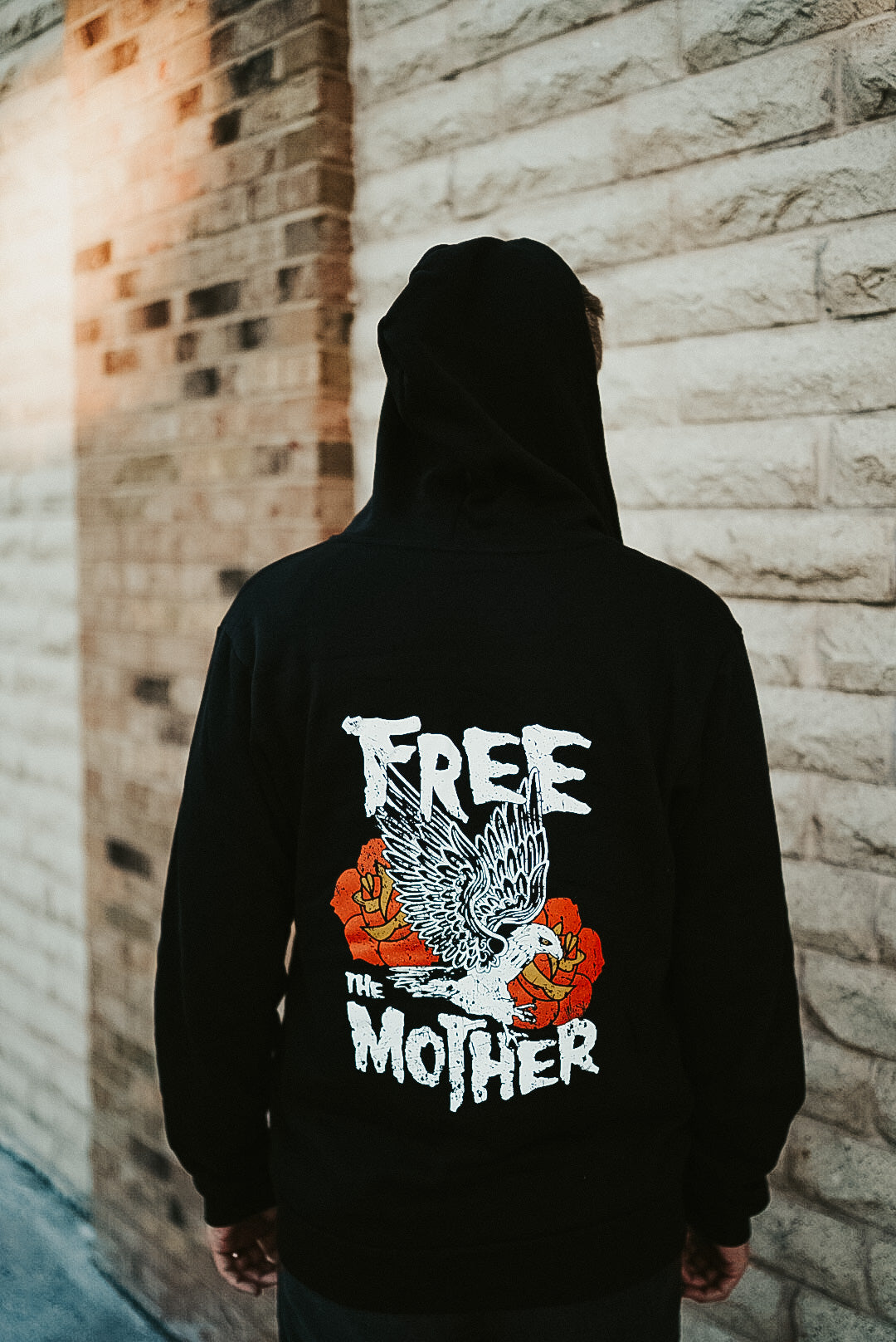 Free the Mother Vintage Band Zip Hoodie