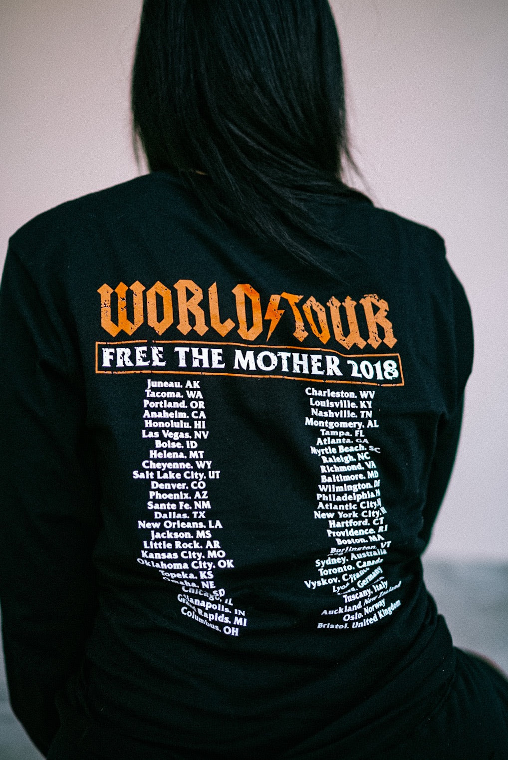 Free the Mother Vintage Band Long Sleeve