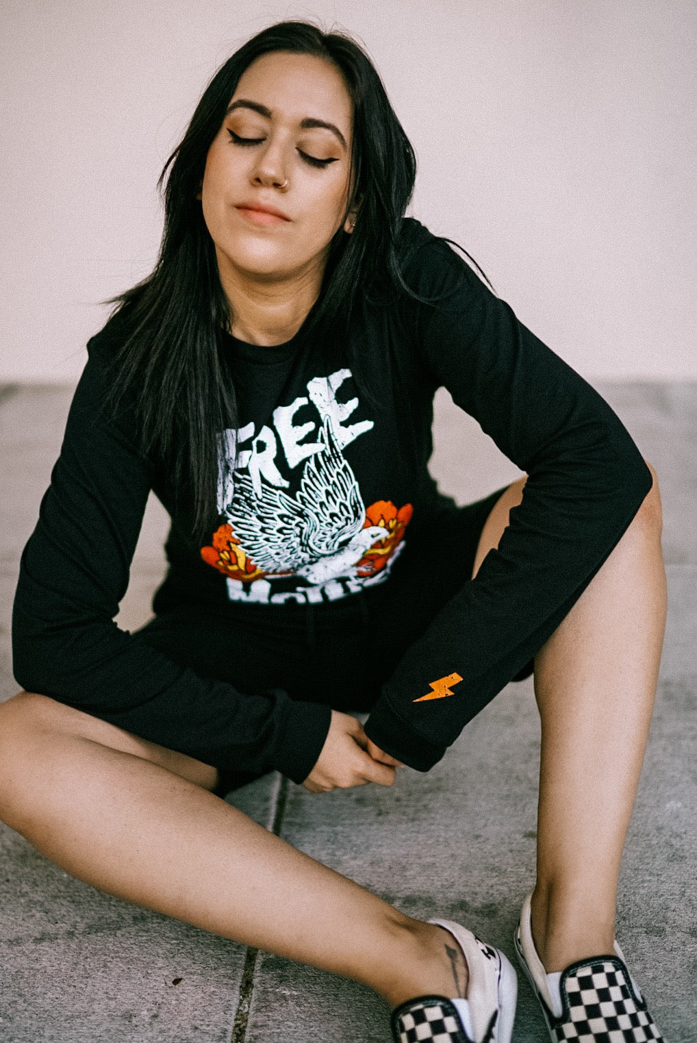 Free the Mother Vintage Band Long Sleeve