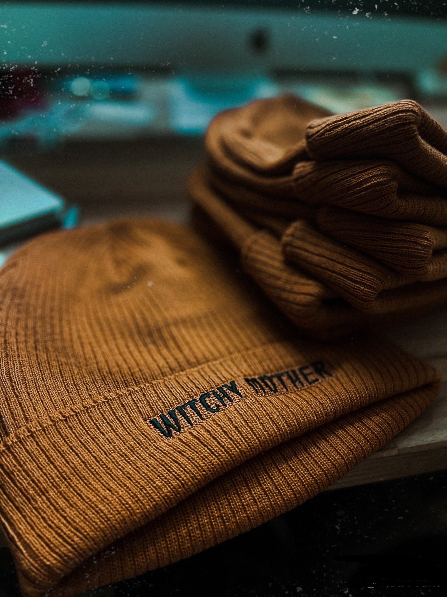 Autumn Witchy Mother Beanie