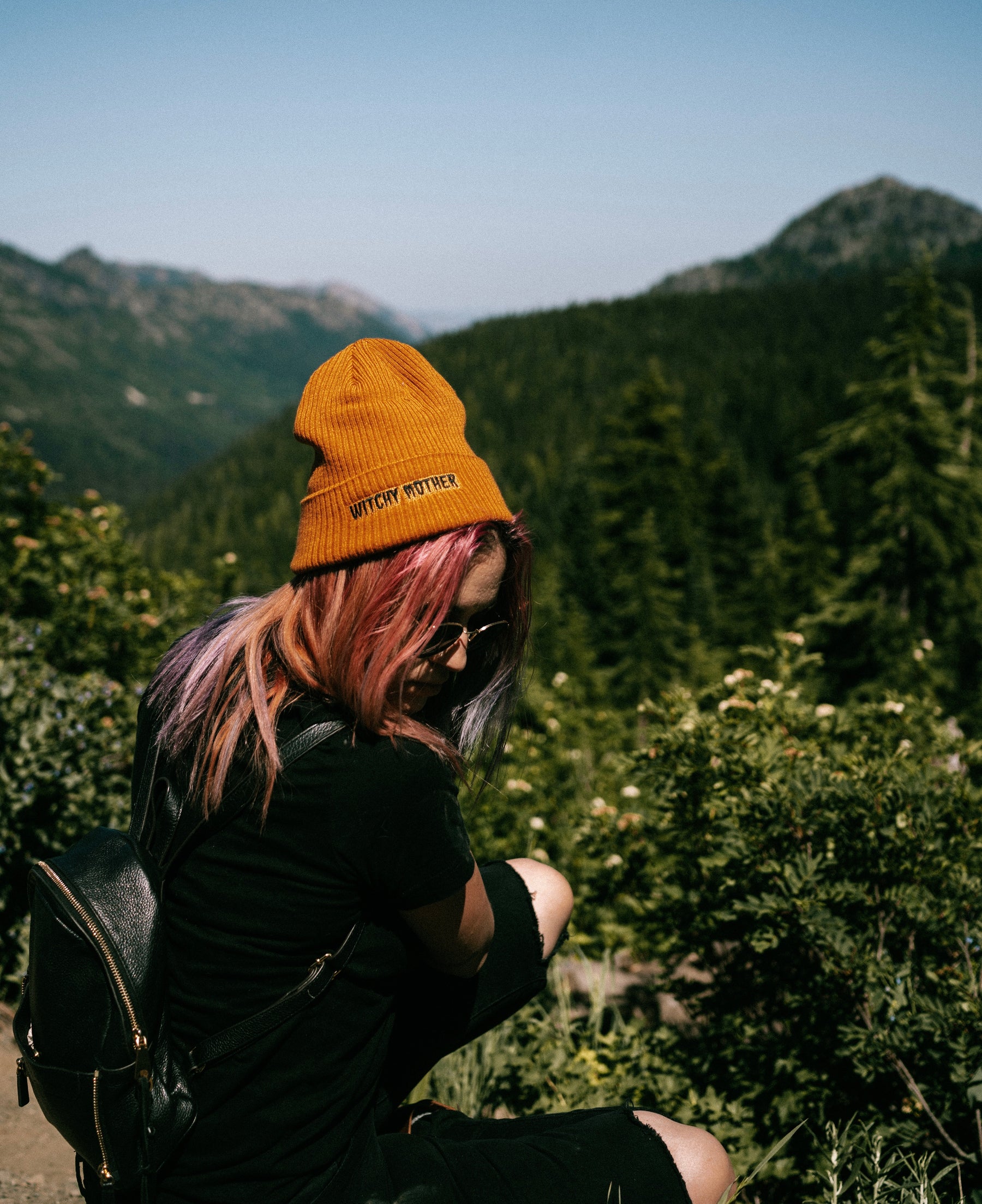 Autumn Witchy Mother Beanie