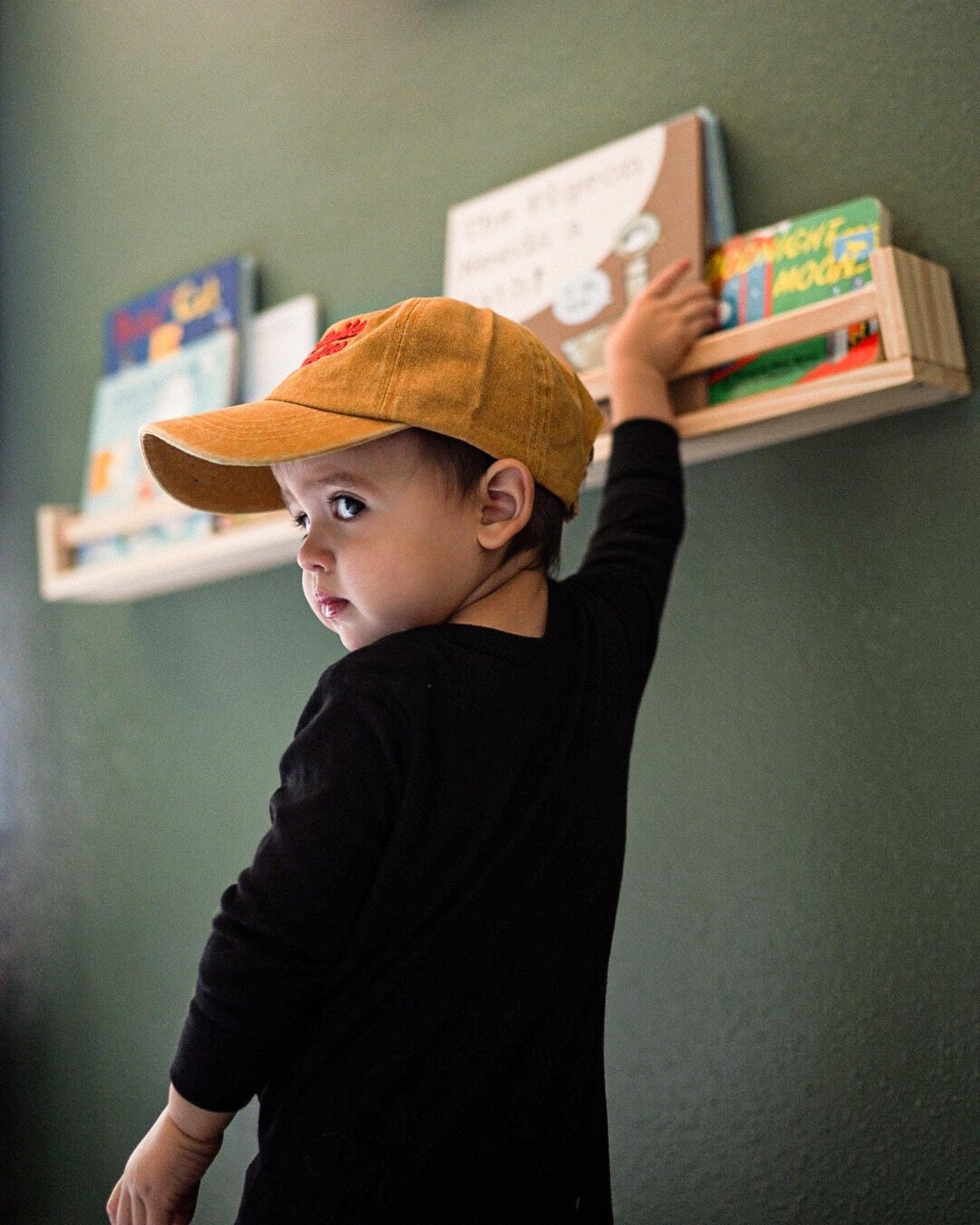 Hold Babies Not Grudges Kids Baseball Hat