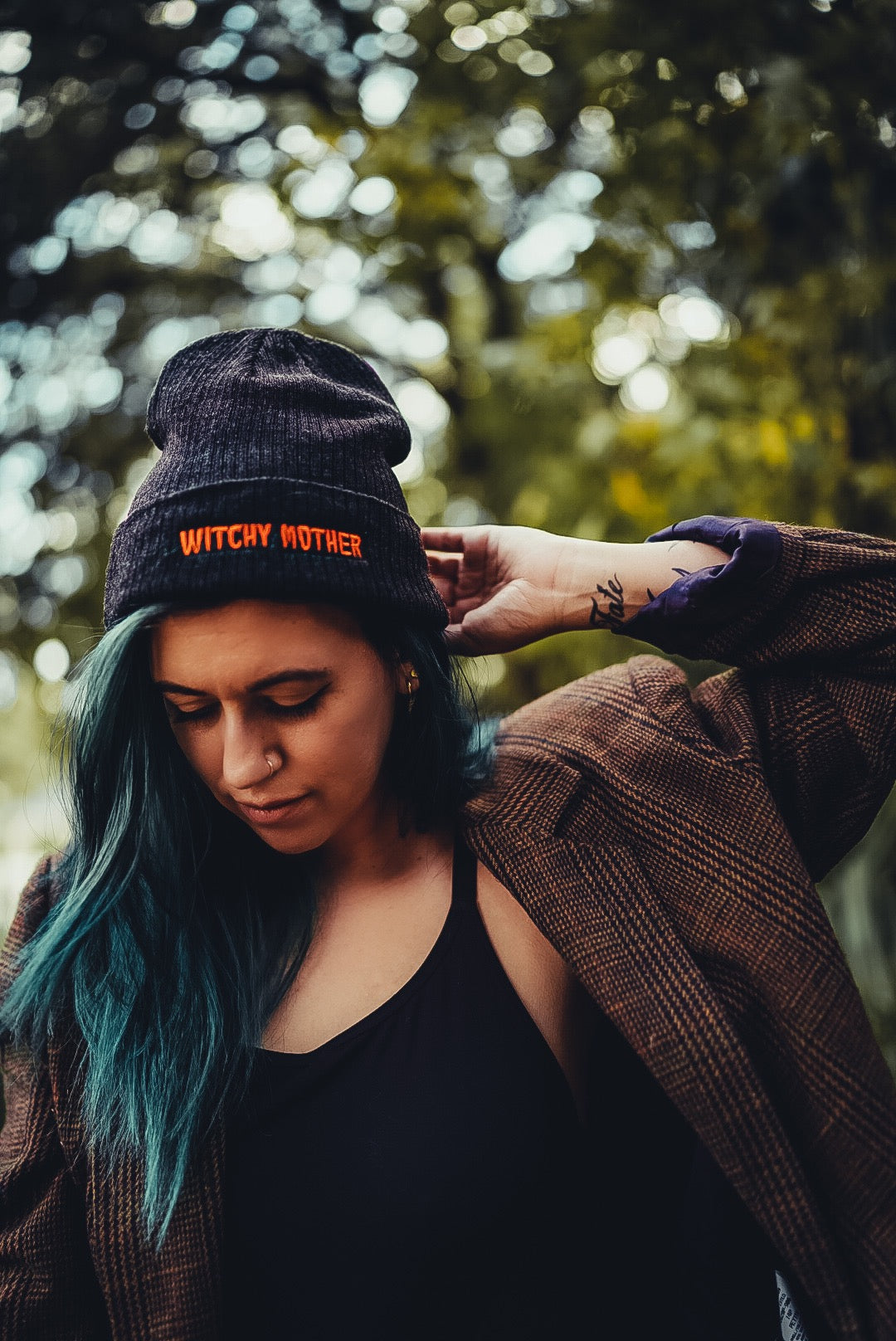 Halloween Witchy Mother Beanie