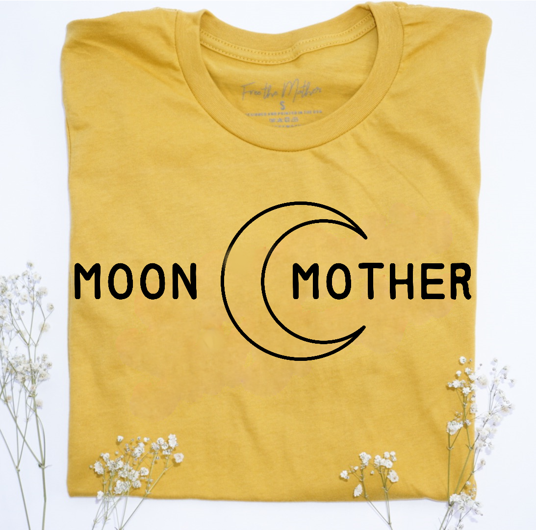 Moon Mother - Unisex tee with moon graphic 