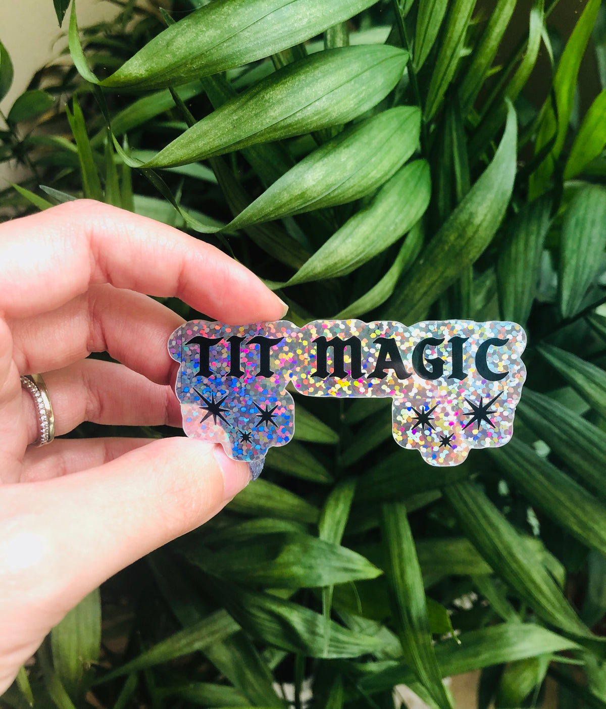 Tit Magic Sticker