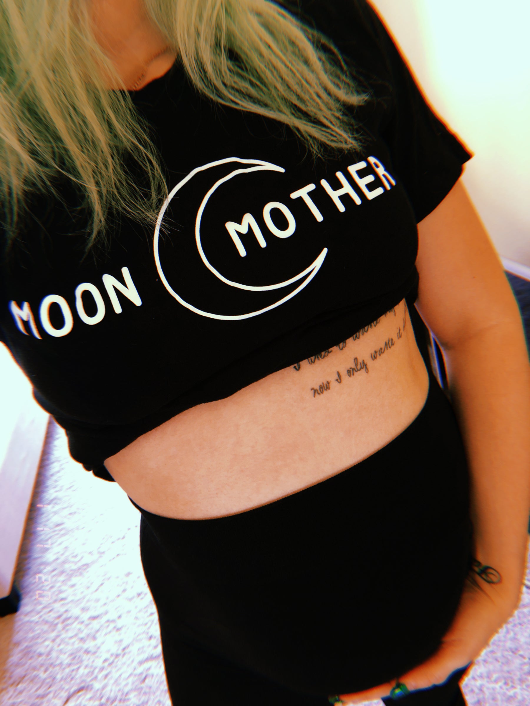 Moon Mother - Unisex tee with moon graphic 