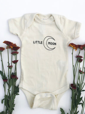 little moon baby onesie