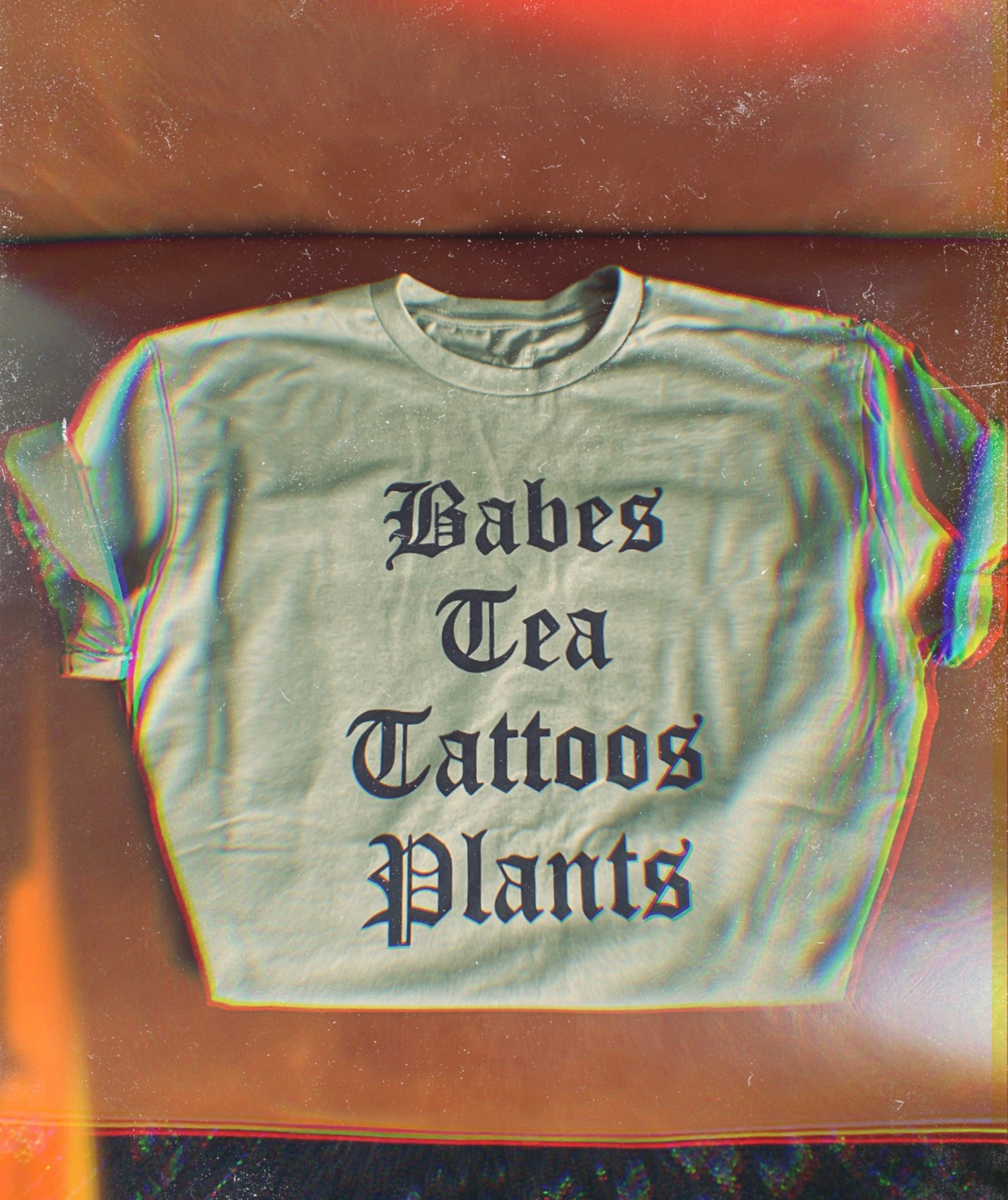 Babes Tea Tattoos Plants - Unisex
