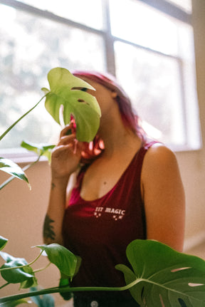 Tit Magic Maroon Tank