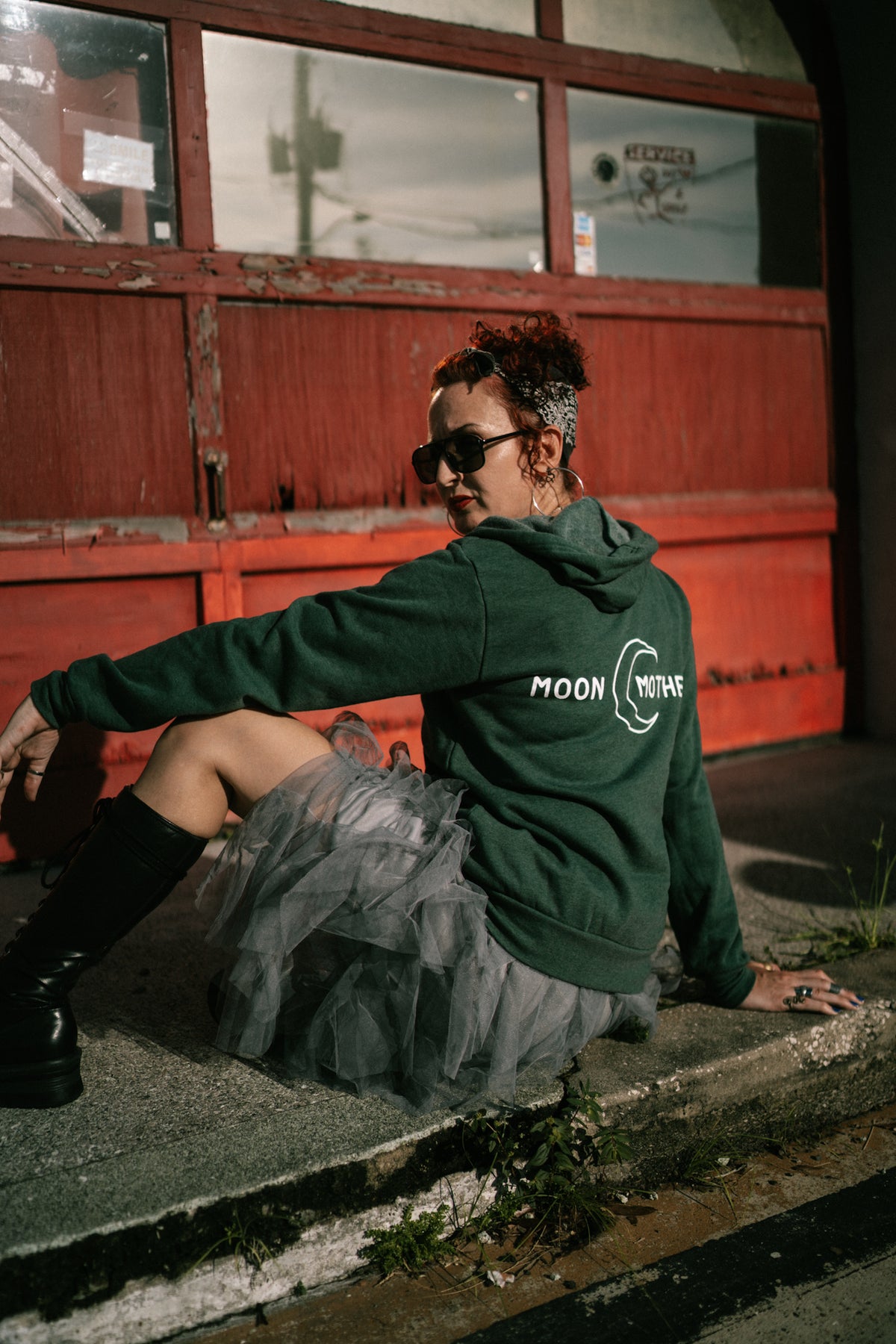 Moon Mother Zip Hoodie