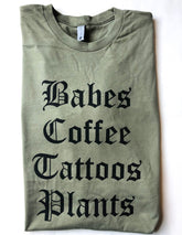 Babes Coffee Tattoos Plants - Unisex