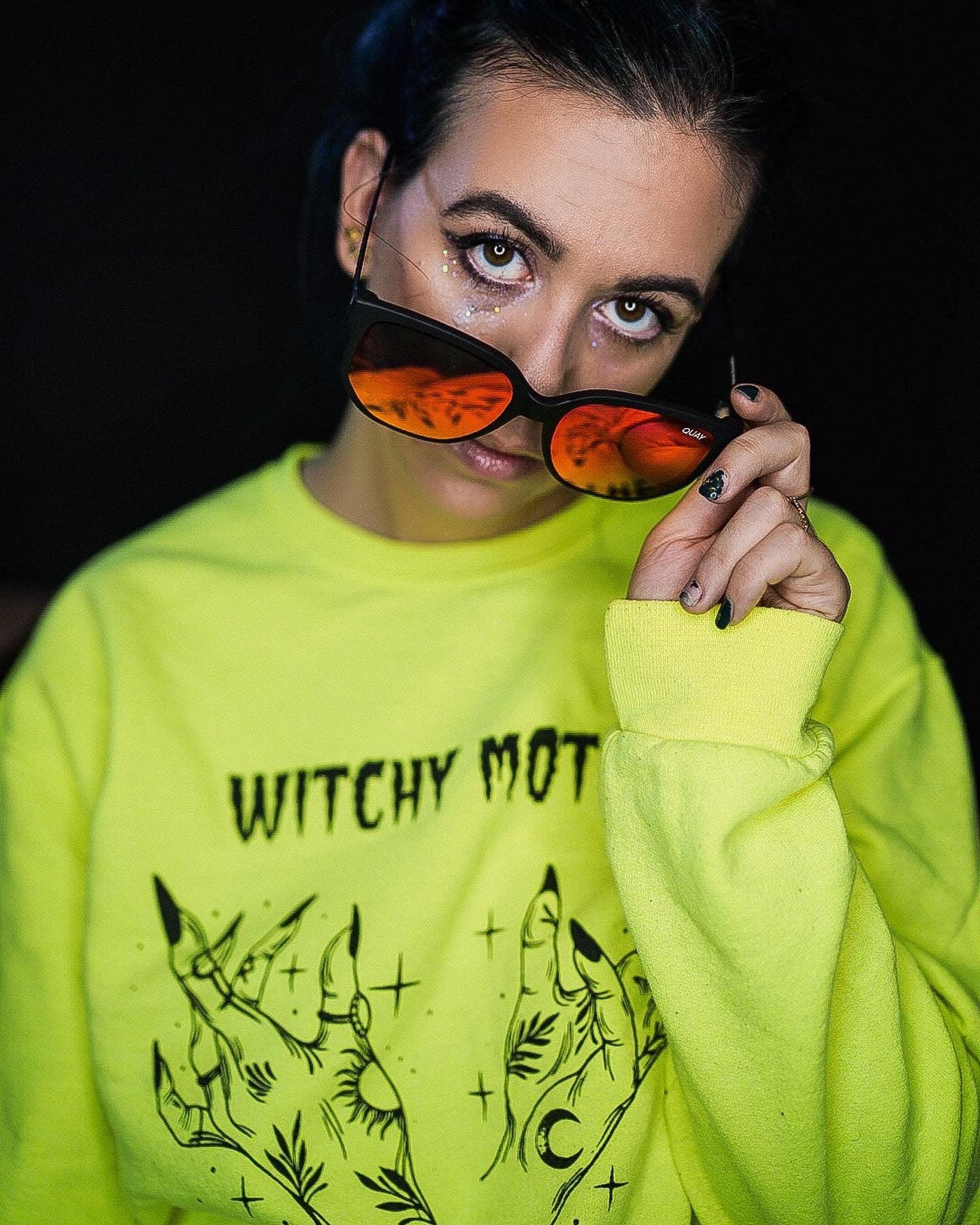 Witchy Mother NEON Sweatshirt
